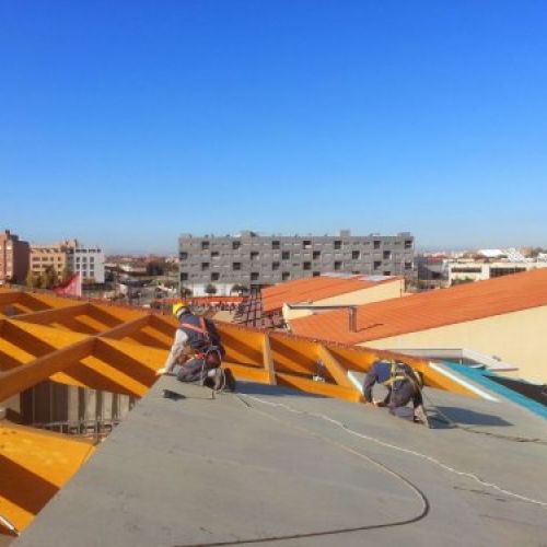 Panel sandwich interior de madera