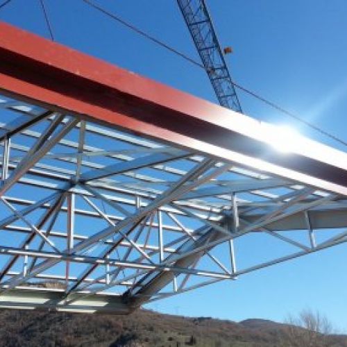 Estructura métalica móvil