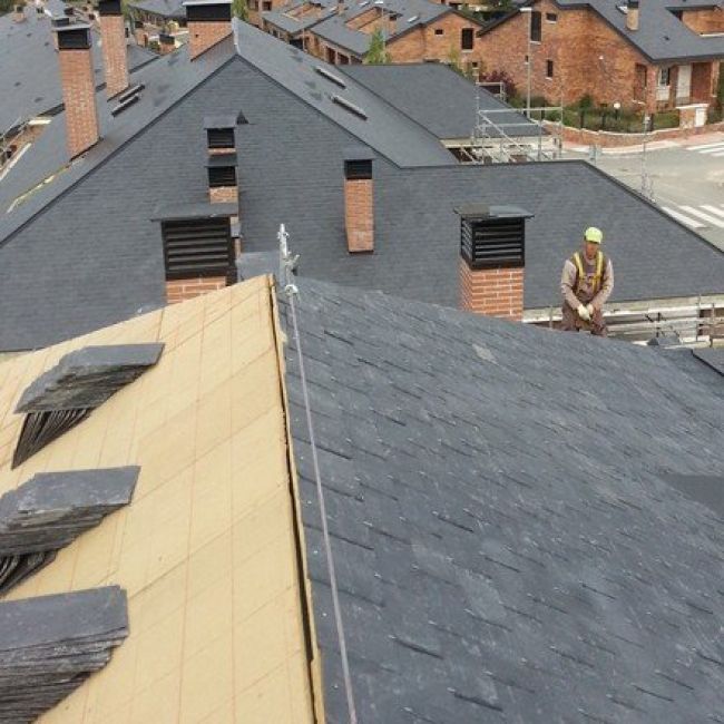 Cubiertas de pizarra